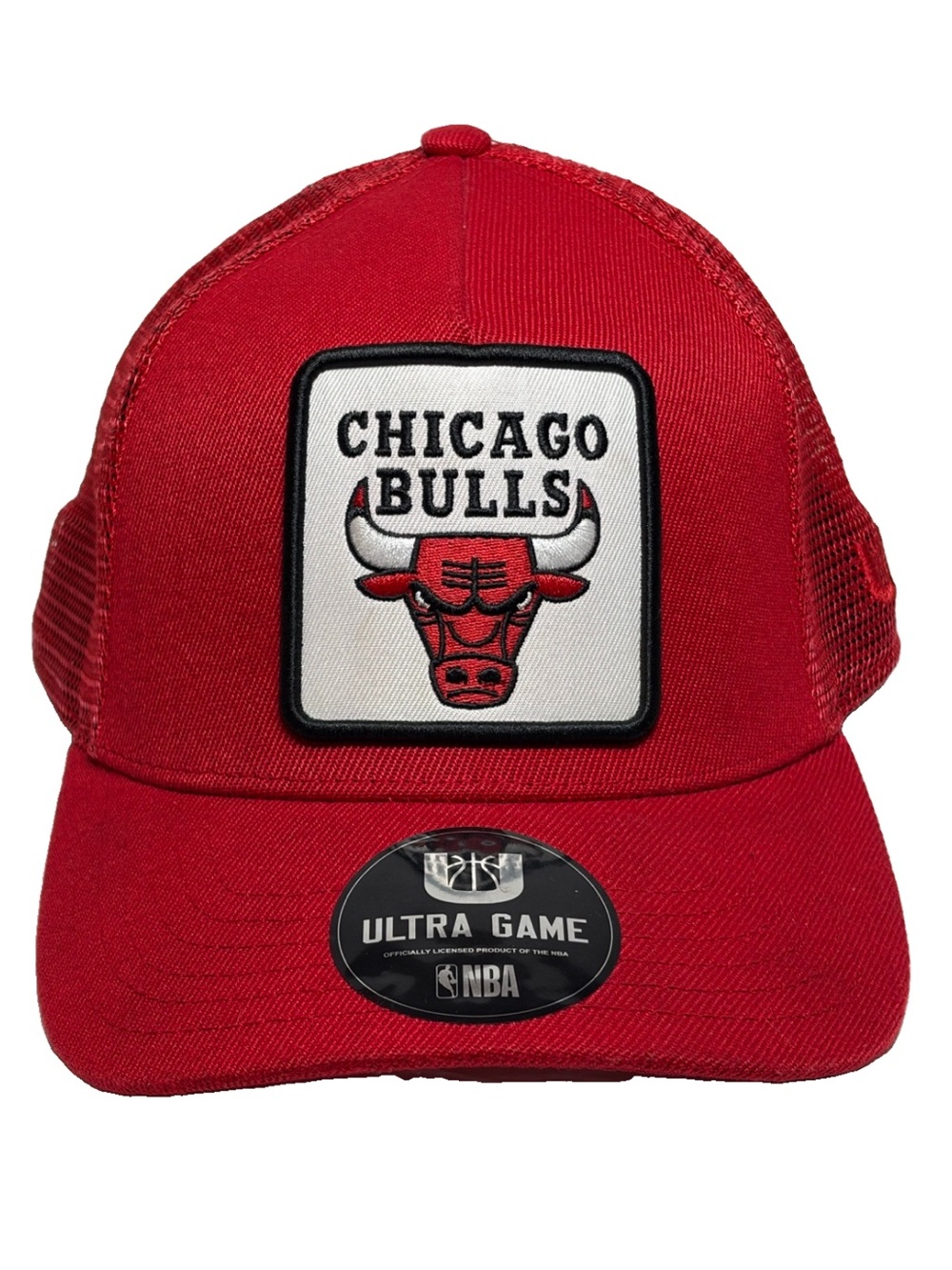 Ultra Game NBA Chicago Bulls SnapBack Cap Adjustable Hat OS NWT